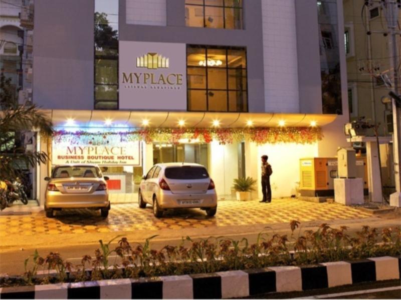 Oyo 17375 My Place Kondapur Hicc 海得拉巴 外观 照片